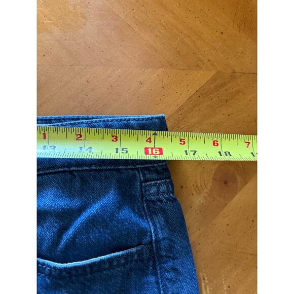 Rag And Bone Lori Mid Rise Wide Leg Jeans Dark Wash Blue Size 28 - Picture 14 of 14